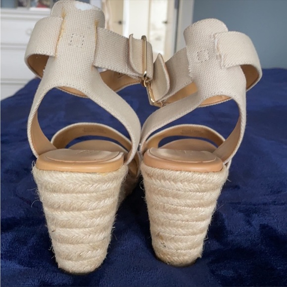 J Crew Canvas Wedges - Picture 4 of 4